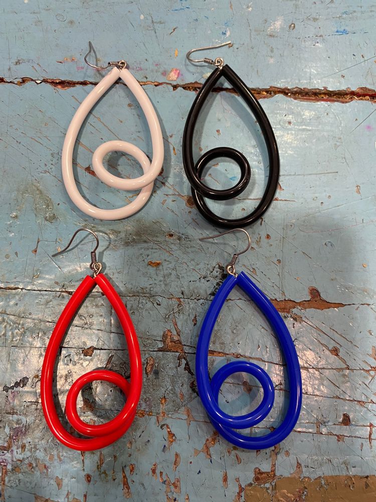 Cadeaux - Boucles d'oreille Looping - SAMUEL CORAUX - PARIS