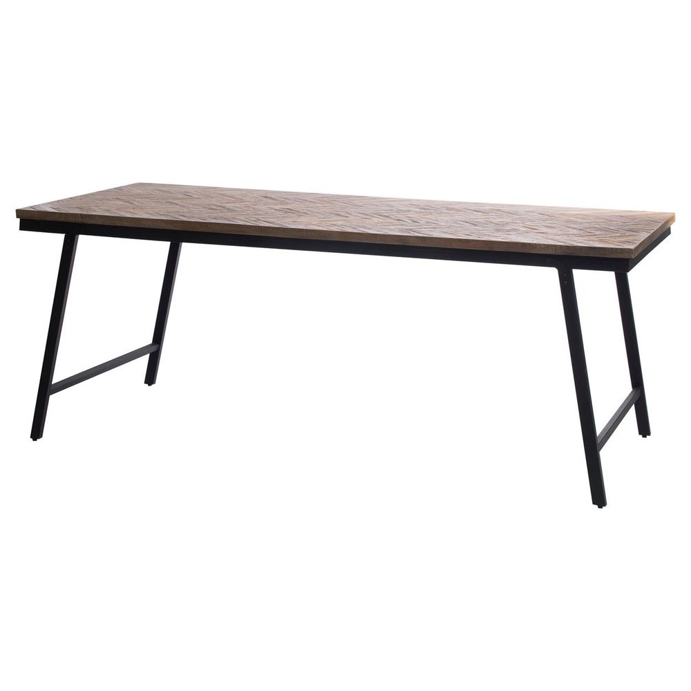 Console table - The Herringbone Console - Natural - BAZAR BIZAR LIVING