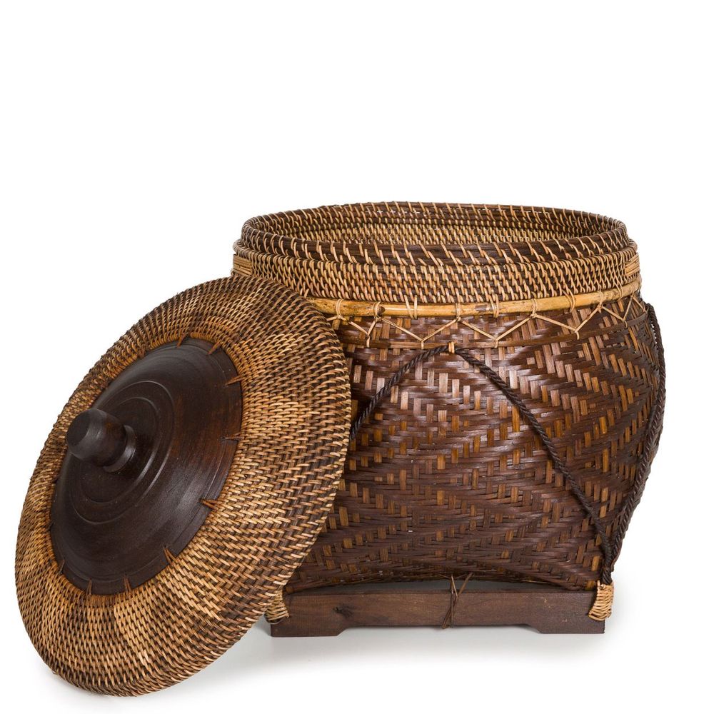 Coffrets et boîtes - Le Panier Colonial - Brun Naturel - BAZAR BIZAR LIVING