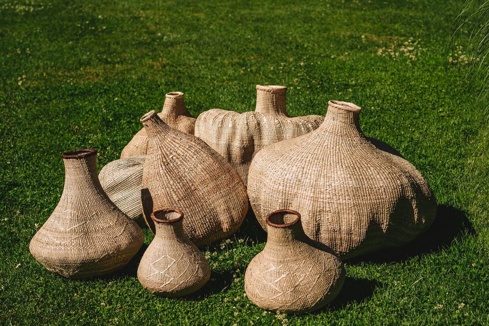 Decorative objects - The Garlic Basket - Natural - 40 - BAZAR BIZAR LIVING