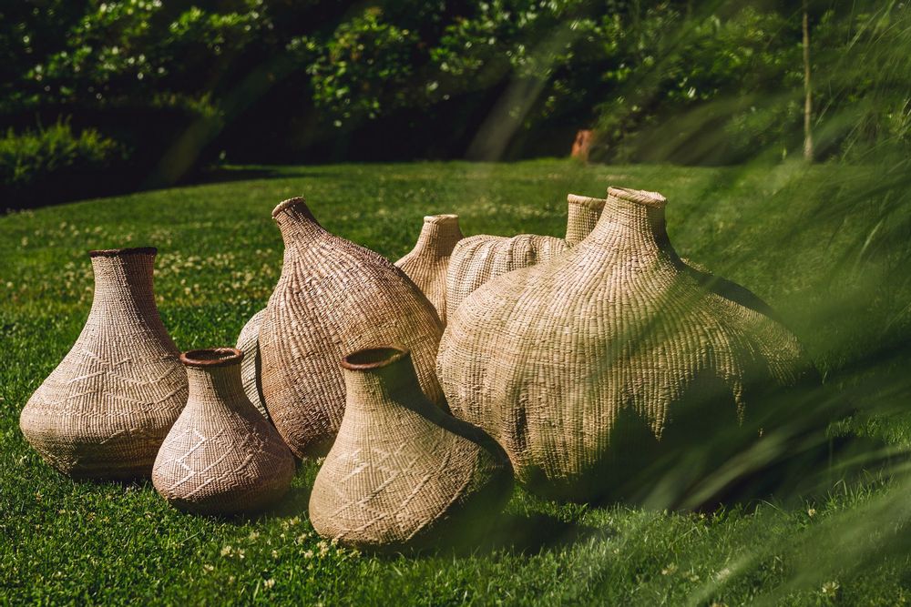 Decorative objects - The Garlic Basket - Natural - 40 - BAZAR BIZAR LIVING