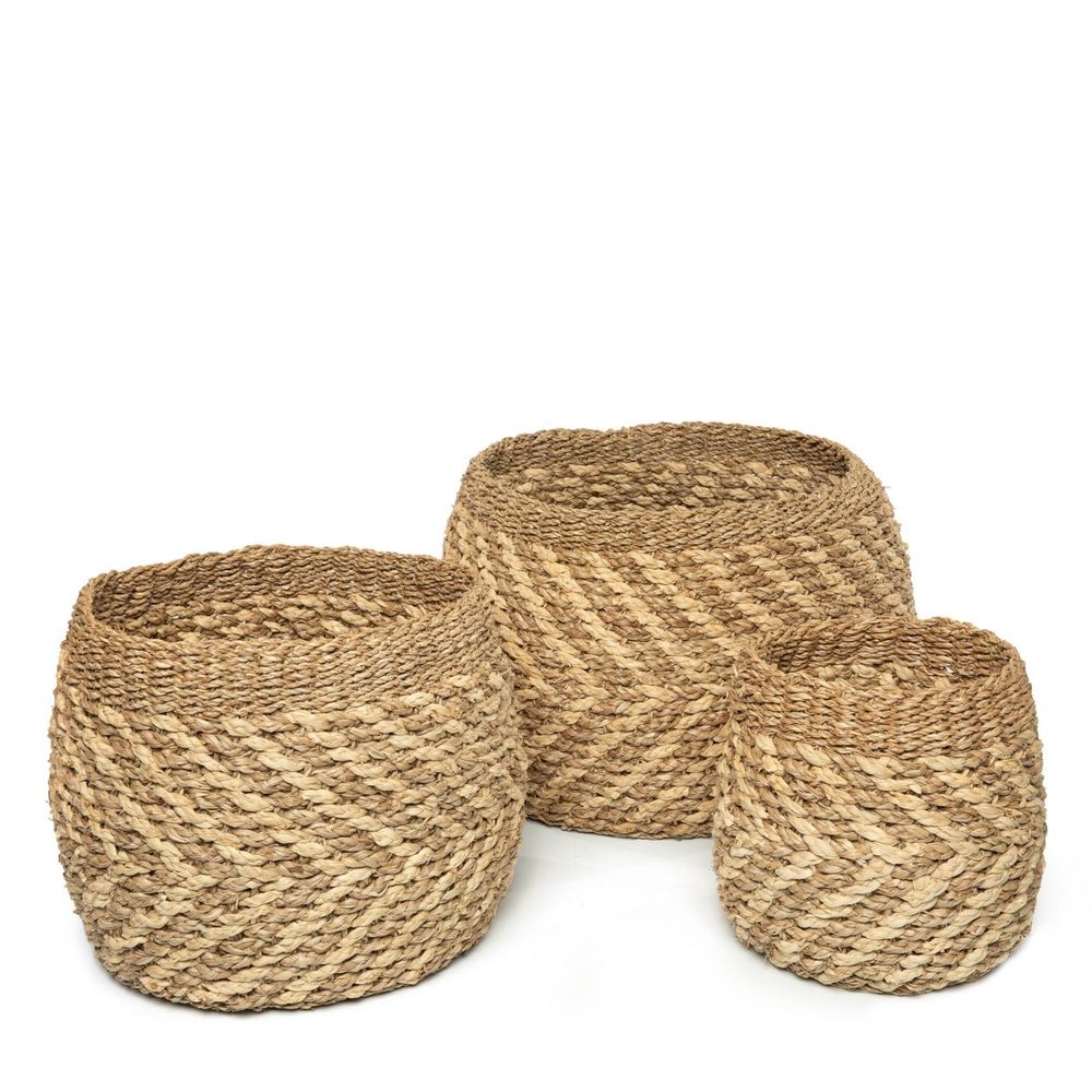 Caskets and boxes - The Ky Co Basket - Natural - S - BAZAR BIZAR LIVING