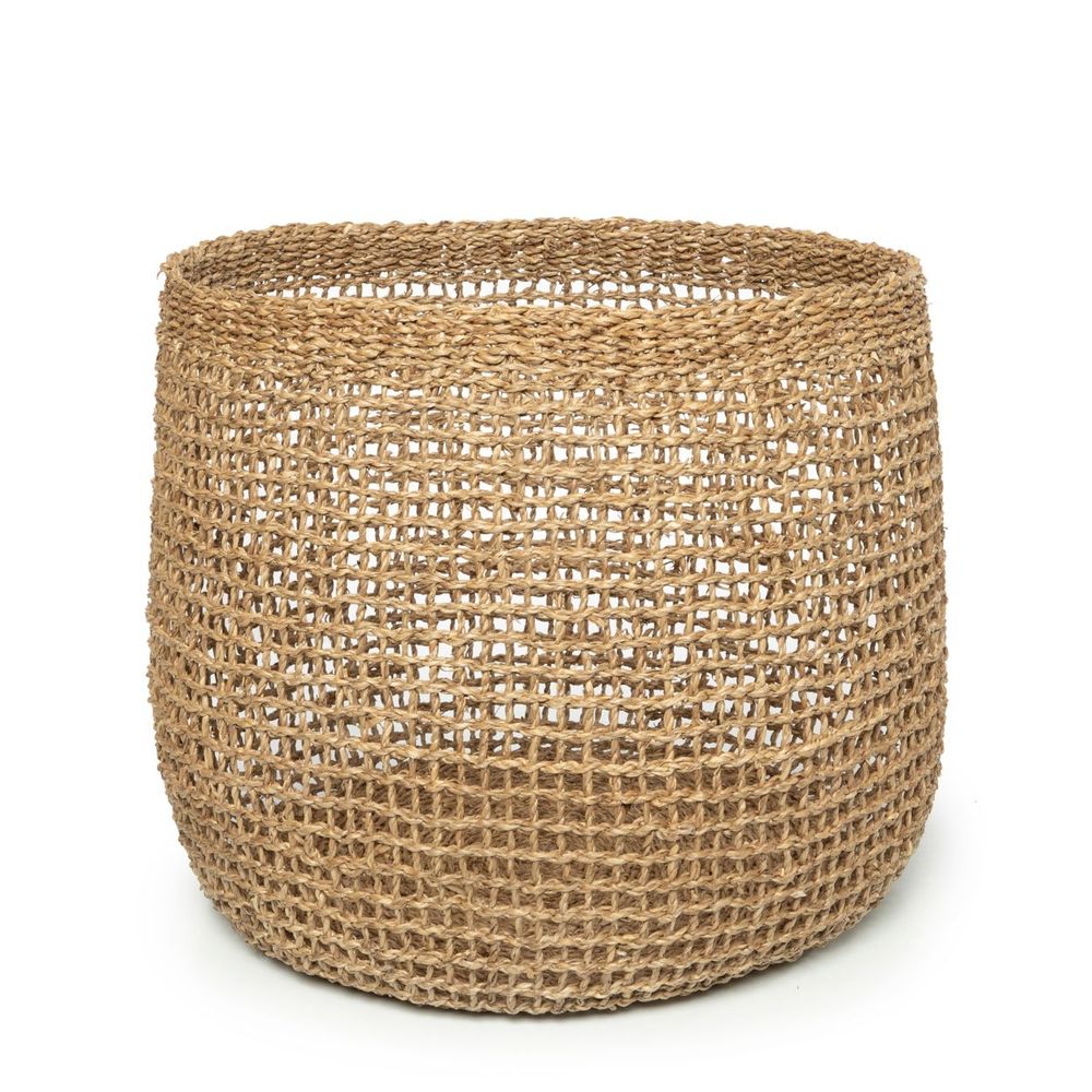Caskets and boxes - The Lang Co Basket - Natural - Large - BAZAR BIZAR LIVING