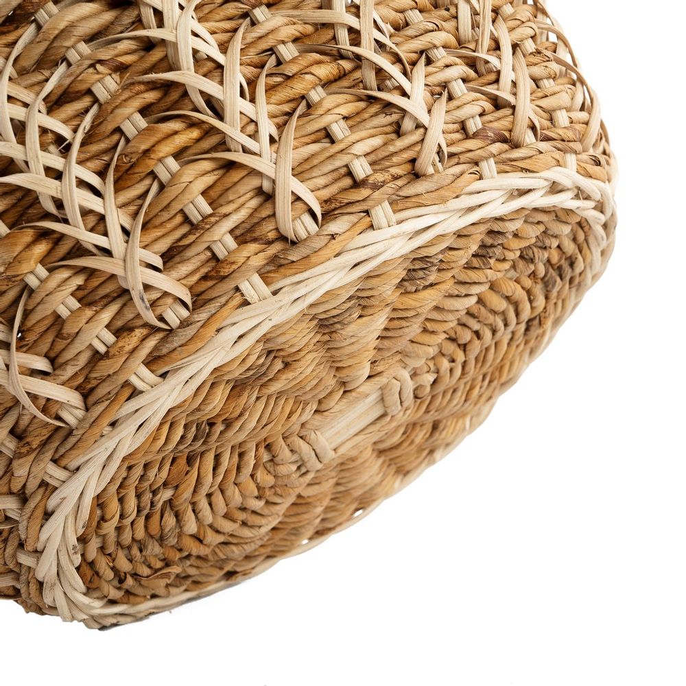 Caskets and boxes - The Luziru Basket - Natural - L - BAZAR BIZAR LIVING