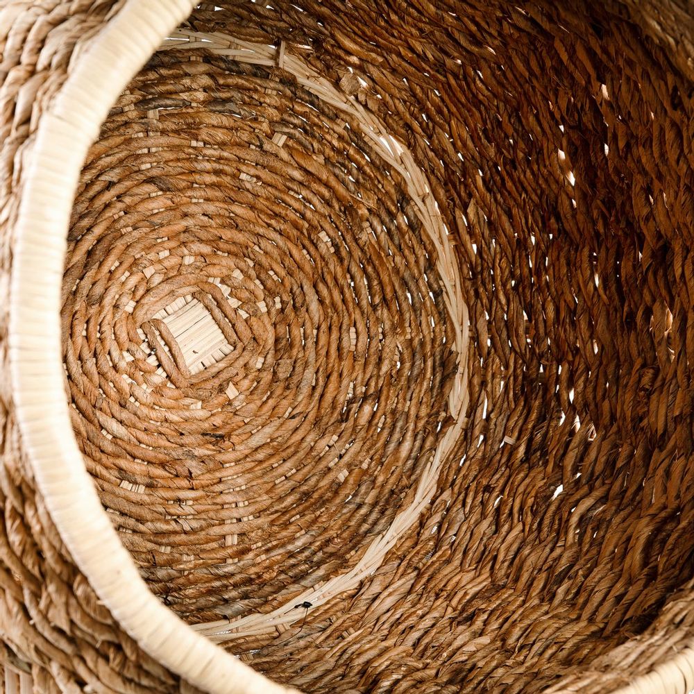 Caskets and boxes - The Luziru Basket - Natural - M - BAZAR BIZAR LIVING