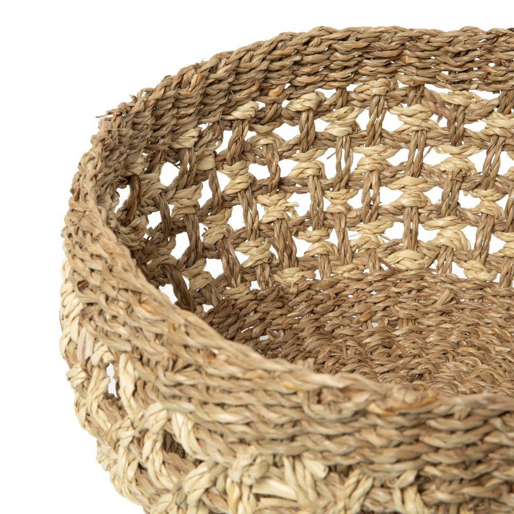 Caskets and boxes - The Phu Quoc Basket - Natural - L - BAZAR BIZAR LIVING