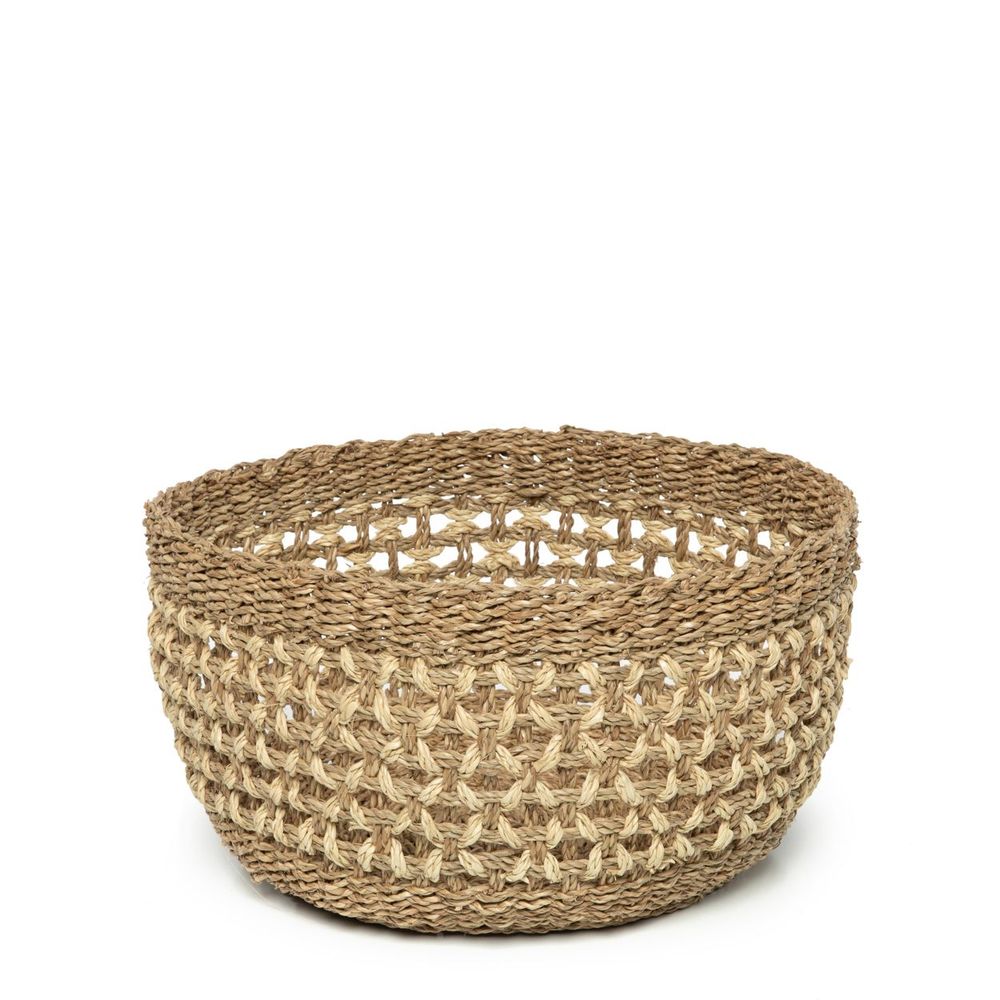 Caskets and boxes - The Phu Quoc Basket - Natural - M - BAZAR BIZAR LIVING