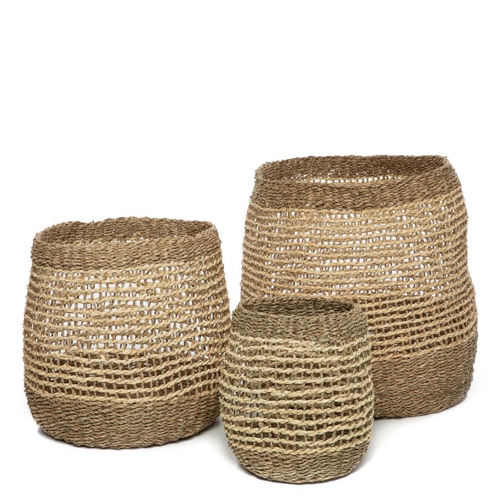 Caskets and boxes - The Tam Hai Basket - Natural - S - BAZAR BIZAR LIVING