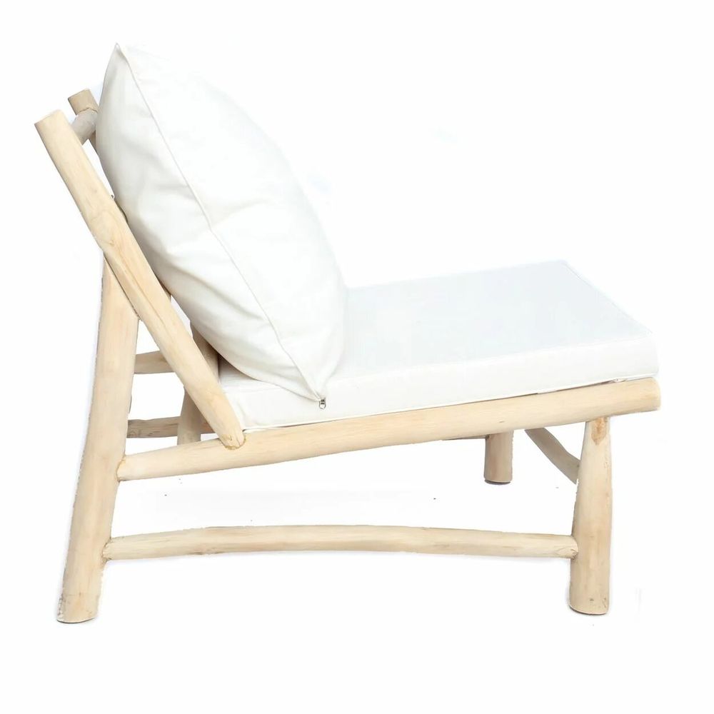 Benches - The Island One Seater - Natural White - BAZAR BIZAR LIVING
