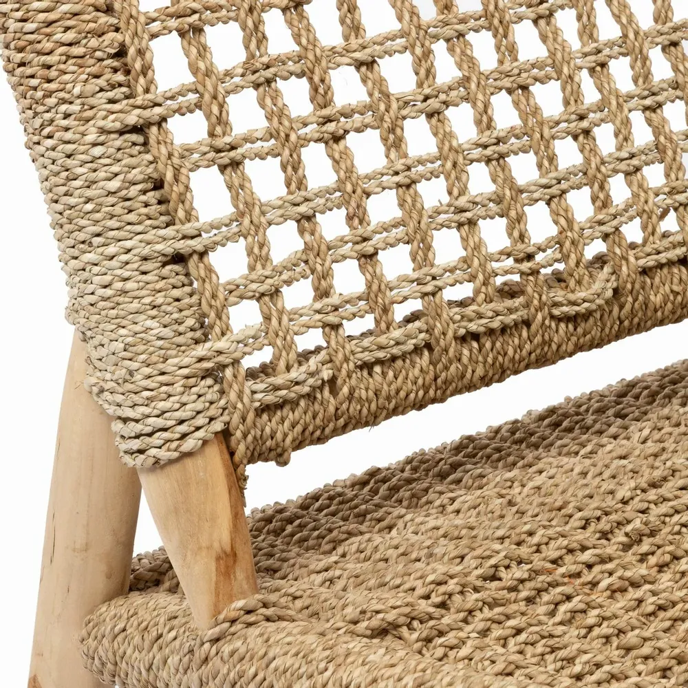 Chairs - The Island Sisal One Seater - Natural - BAZAR BIZAR LIVING