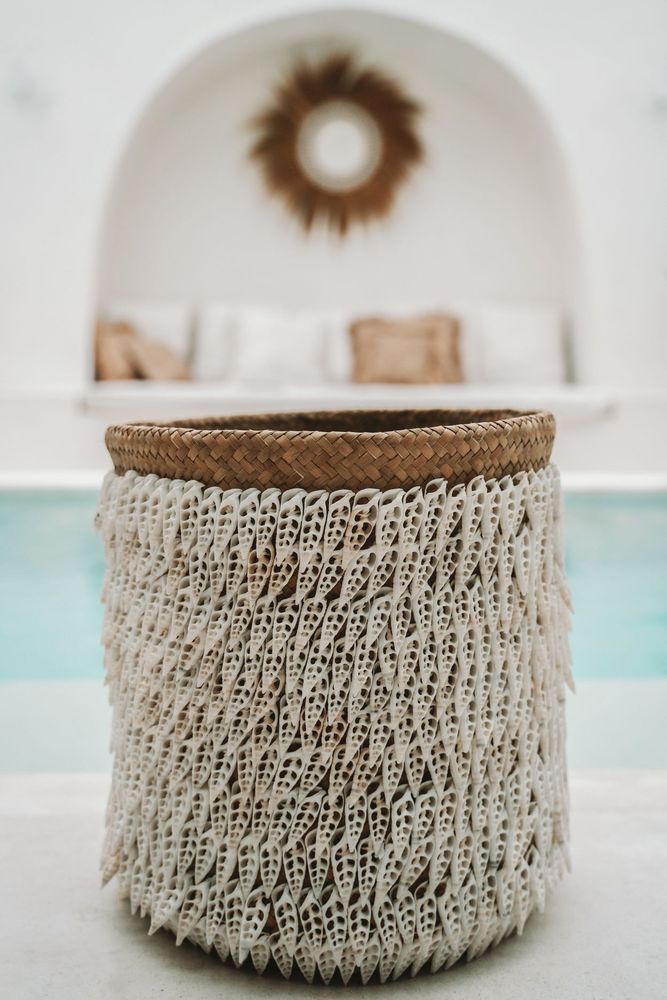 Caskets and boxes - The Pandan Basket #2 - BAZAR BIZAR LIVING