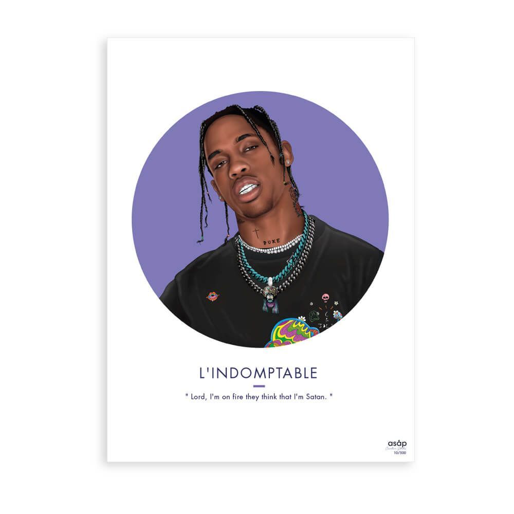 Poster - POSTER - THE INDOMITABLE (limited edition) - ASÅP CREATIVE STUDIO