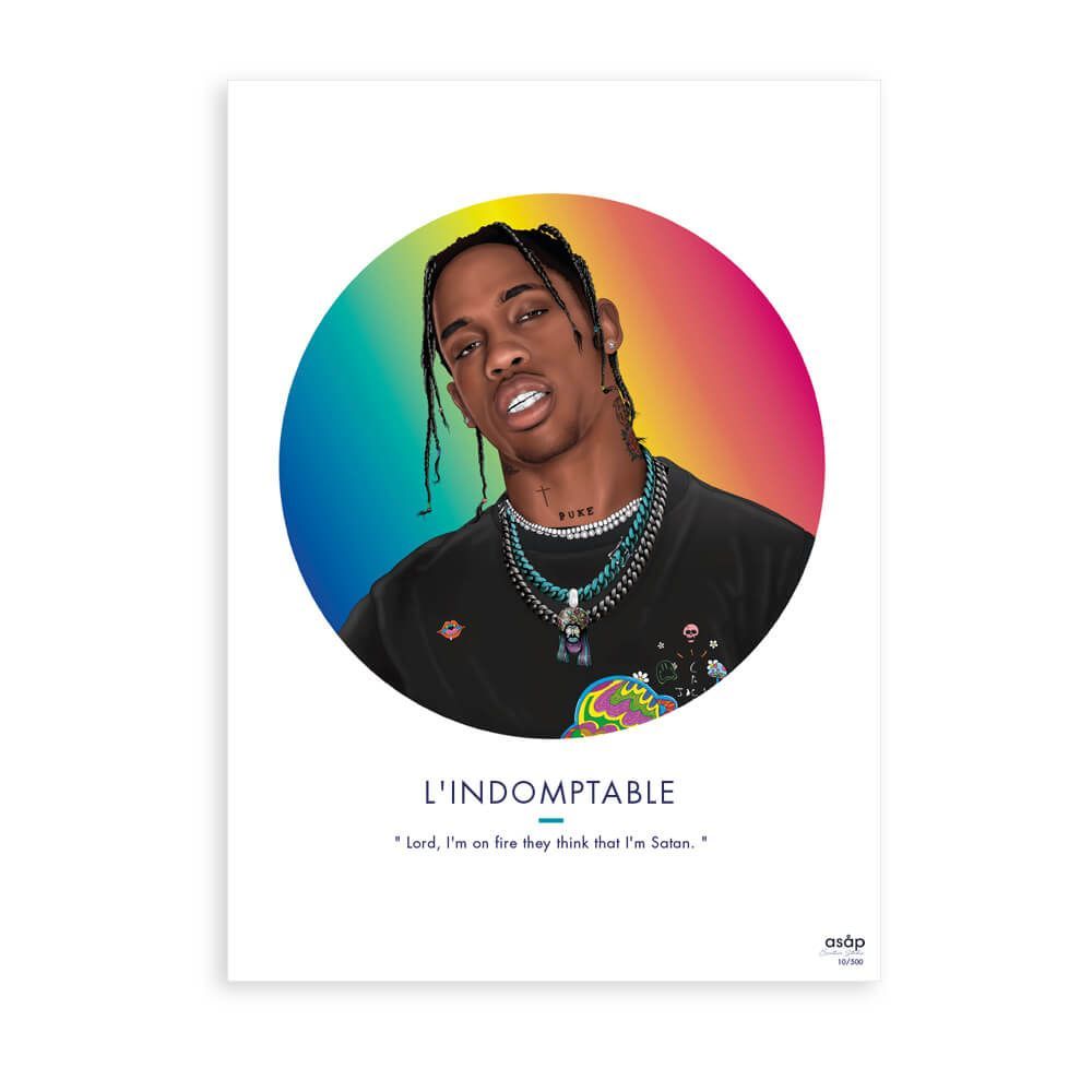 Poster - POSTER - THE INDOMITABLE (limited edition) - ASÅP CREATIVE STUDIO
