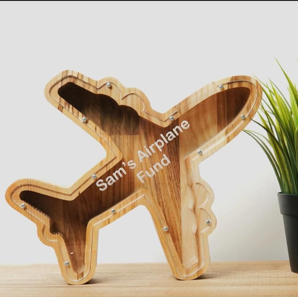 Gifts - Piggy Bank Plane - PROMIDESIGN