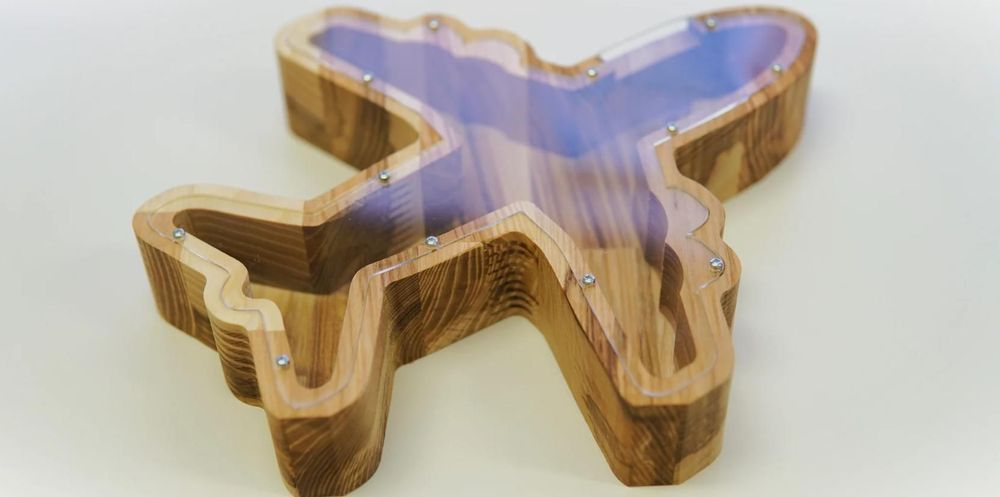 Gifts - Piggy Bank Plane - PROMIDESIGN