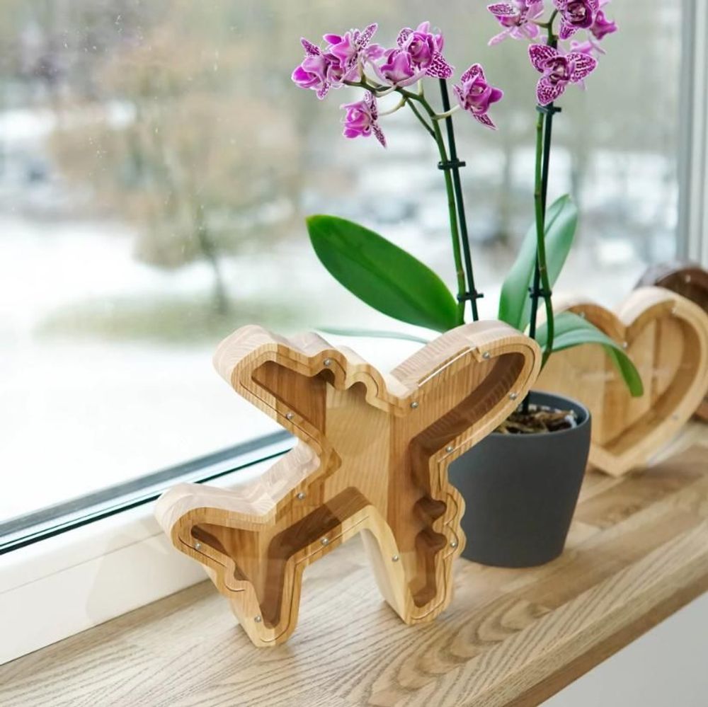 Gifts - Piggy Bank Plane - PROMIDESIGN