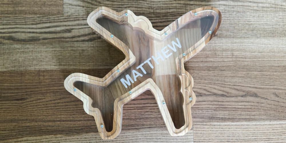 Gifts - Piggy Bank Plane - PROMIDESIGN