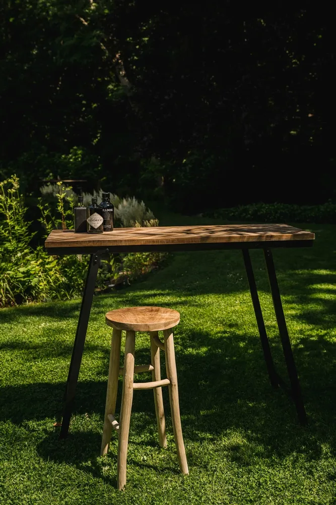 Stools - The Kedut Bar Stool - Natural - BAZAR BIZAR LIVING