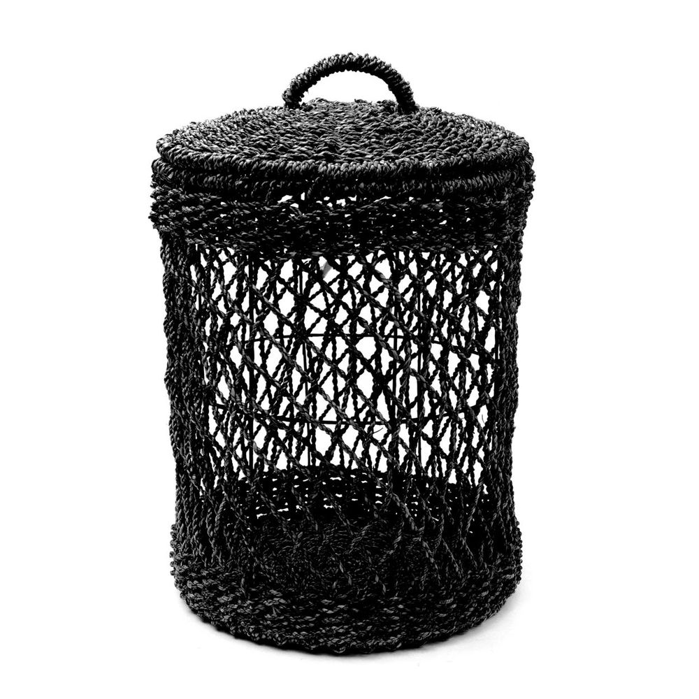 Paniers à linge - Le Panier à Linge - Noir - L - BAZAR BIZAR LIVING