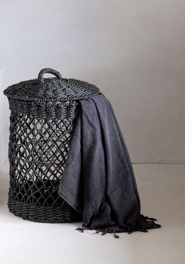 Paniers à linge - Le Panier à Linge - Noir - L - BAZAR BIZAR LIVING