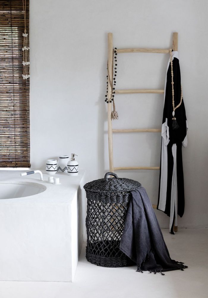 Paniers à linge - Le Panier à Linge - Noir - L - BAZAR BIZAR LIVING