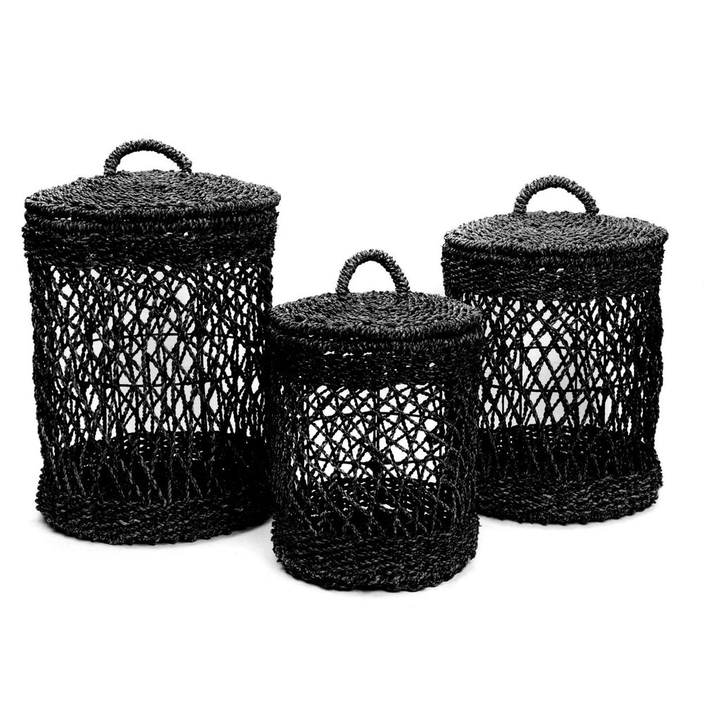 Paniers à linge - Le Panier à Linge - Noir - S - BAZAR BIZAR LIVING