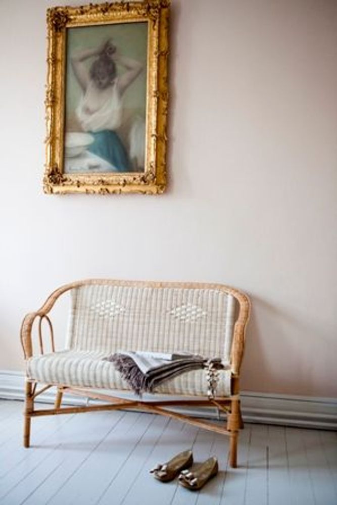 Armchairs - MARCEL woven rattan sofa - KOK MAISON