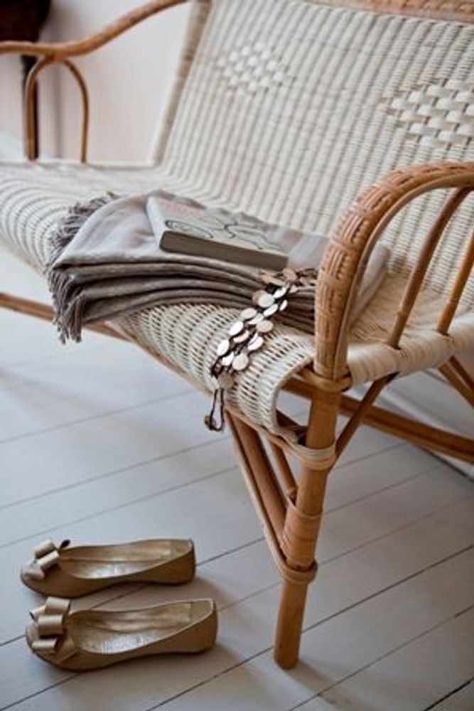 Armchairs - MARCEL woven rattan sofa - KOK MAISON