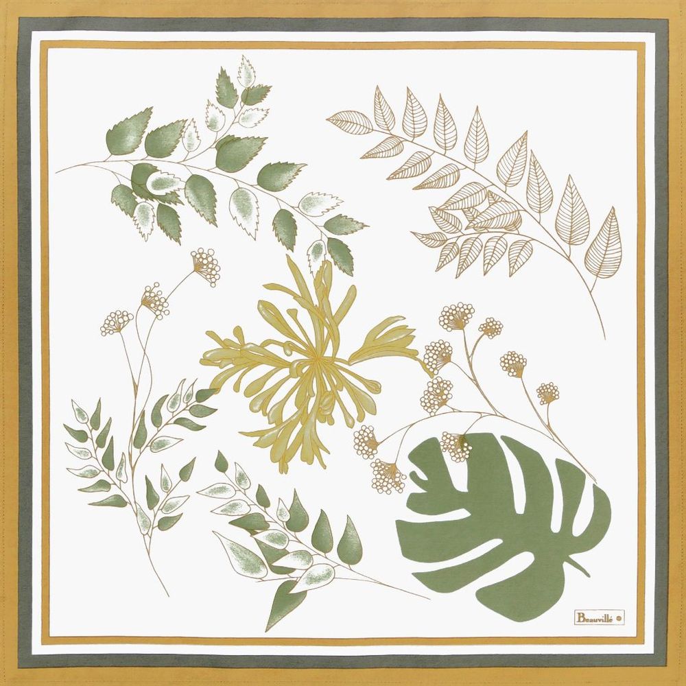 Linge de table textile - Nappe Agapanthes - BEAUVILLÉ