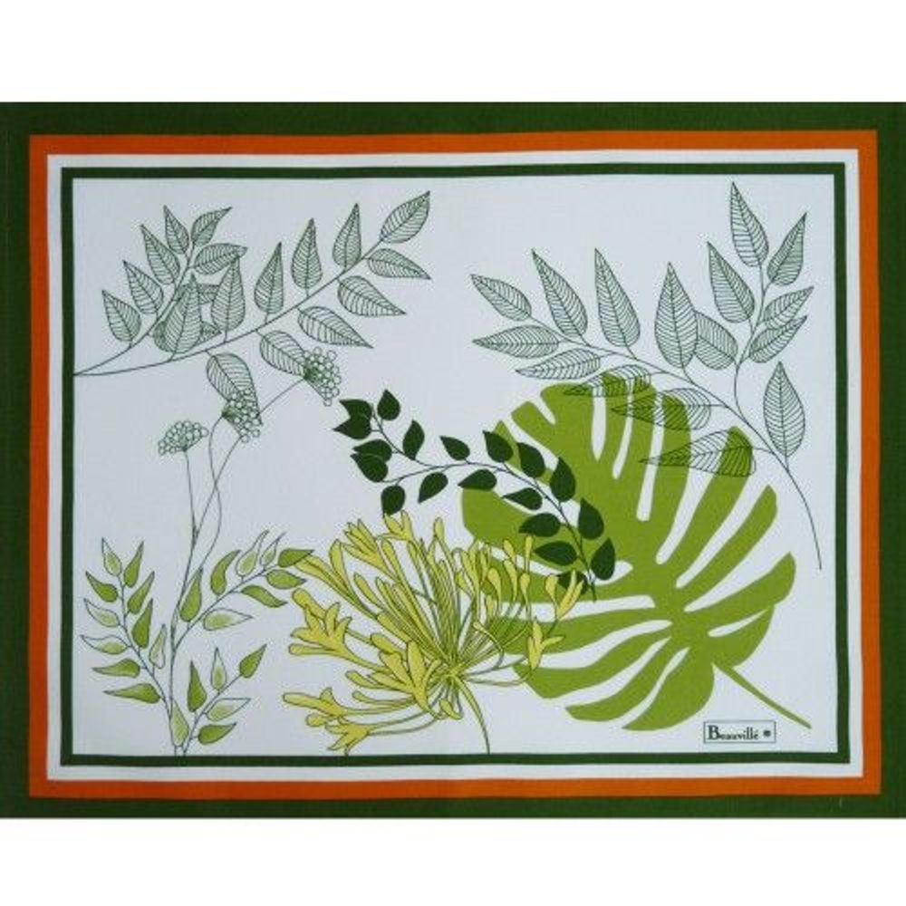 Linge de table textile - Nappe Agapanthes - BEAUVILLÉ