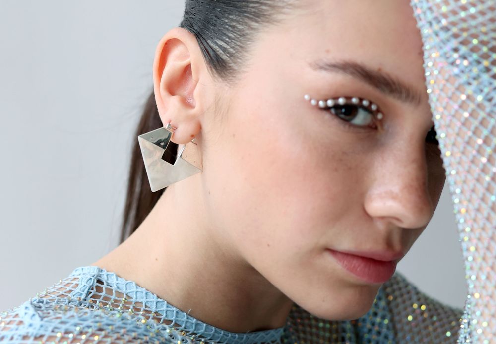 Jewelry - Mini Eclipse Earrings- Stone eclipse - BORD DE L'EAU
