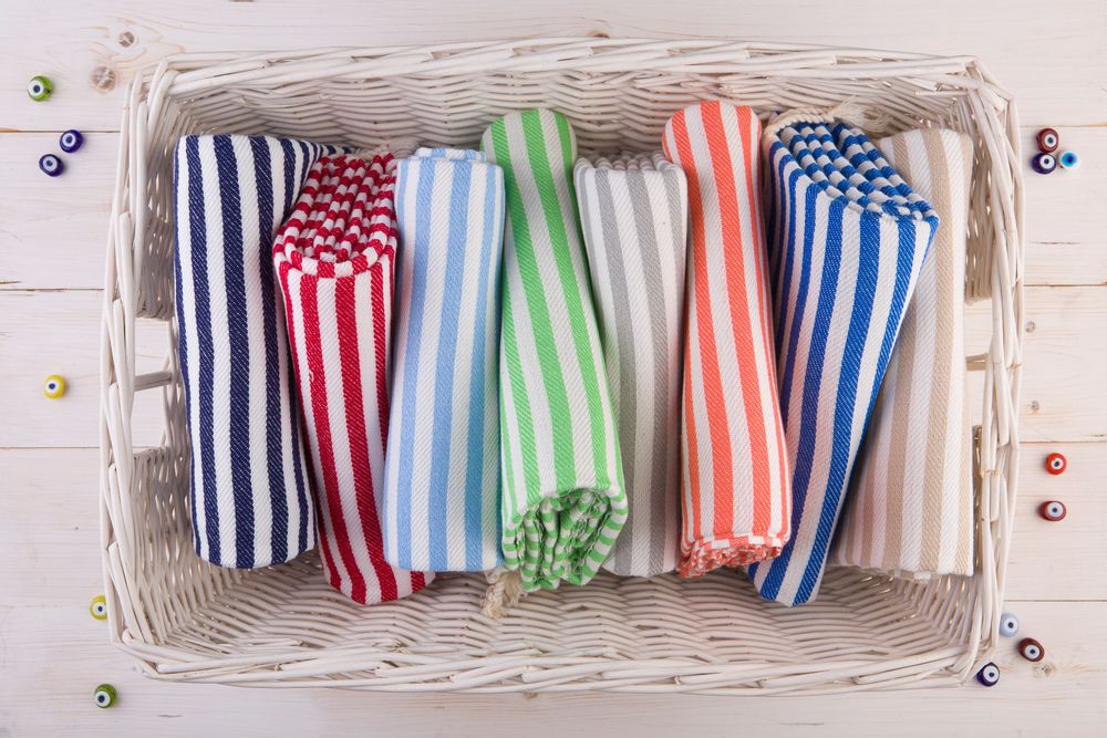 Bath towels - AKASYA beach towel - COLOR TOUCH