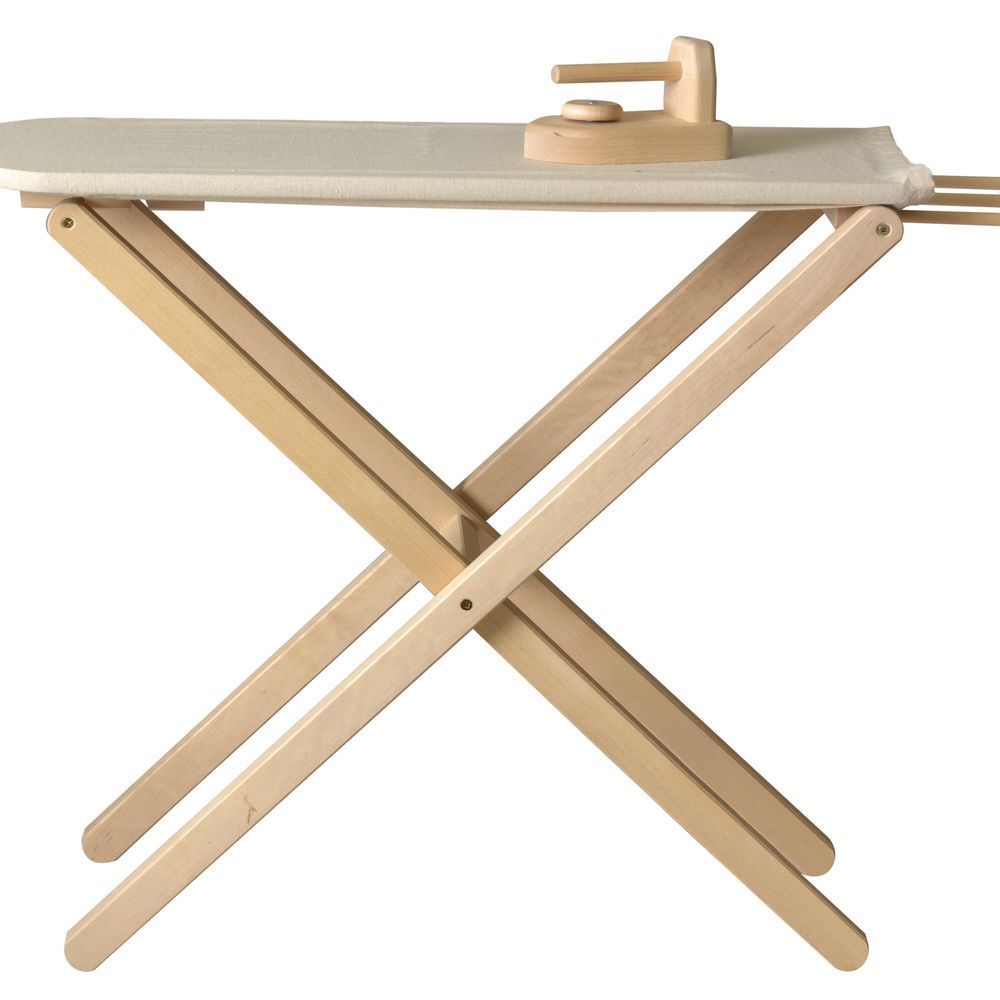 Toys - 700159 - WOODEN IRONING BOARD AND IRON 62 CM - EGMONT TOYS