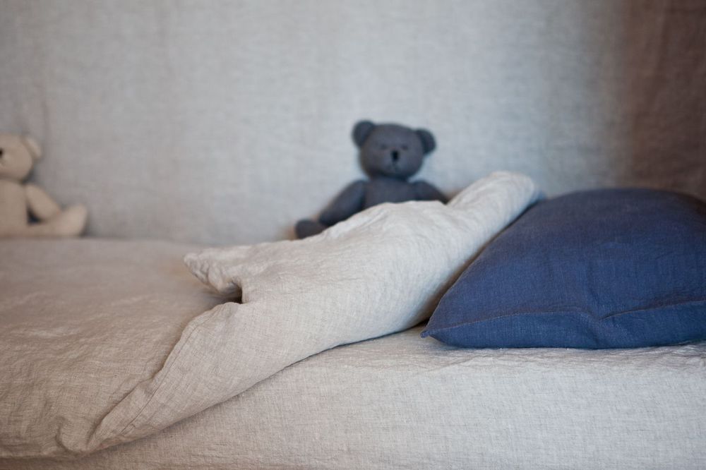 Bed linens - Linen Duvet Cover - ONCE MILANO