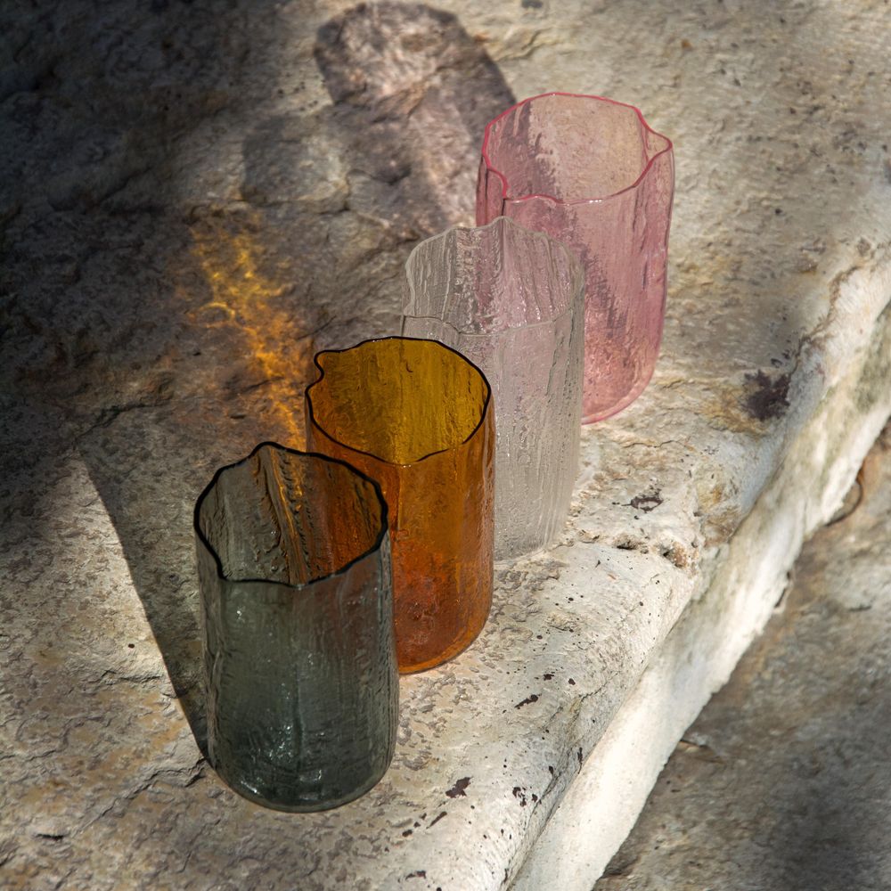 Verres - Gobelet en verre 'Corteccia' - TUTTOATTACCATO