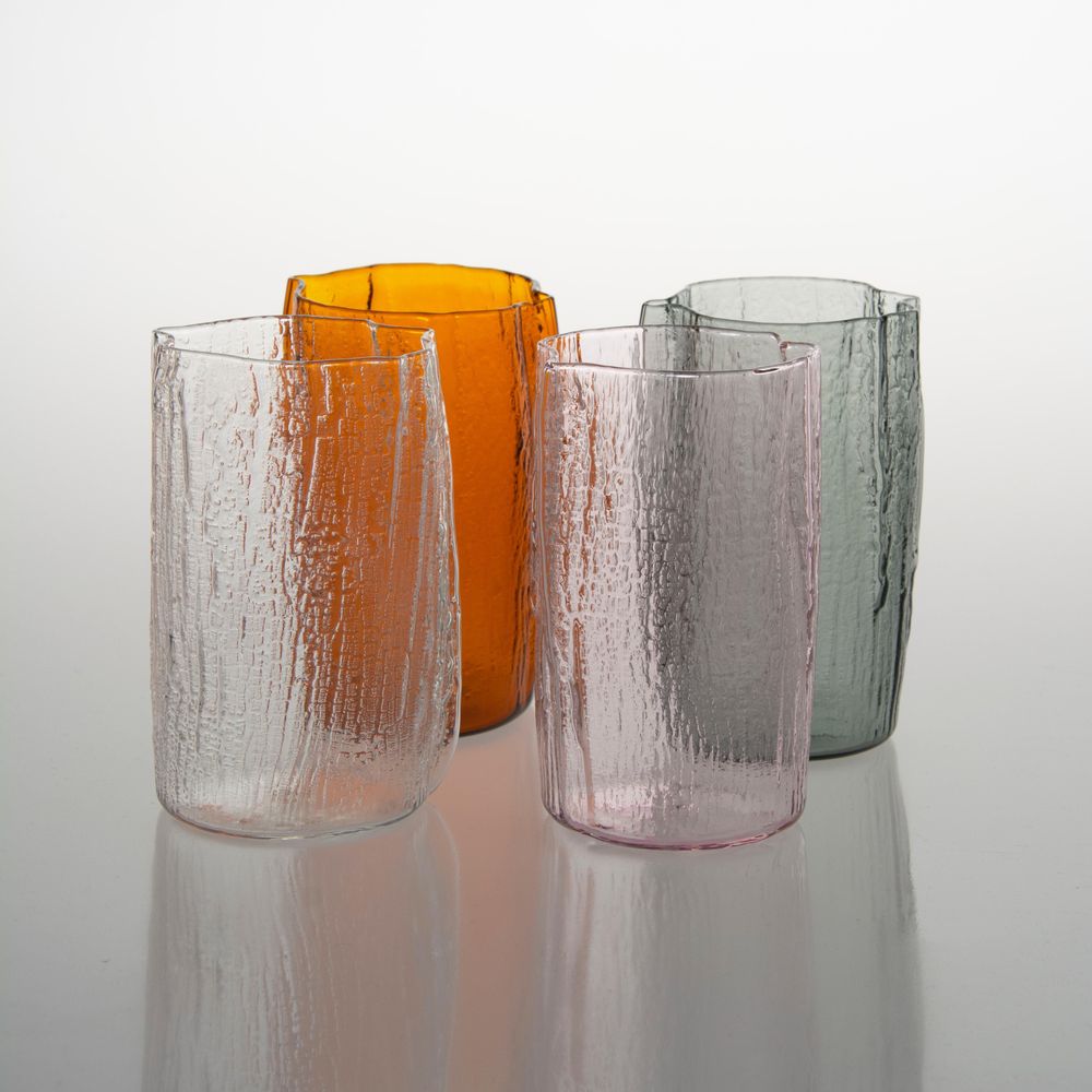 Verres - Gobelet en verre 'Corteccia' - TUTTOATTACCATO