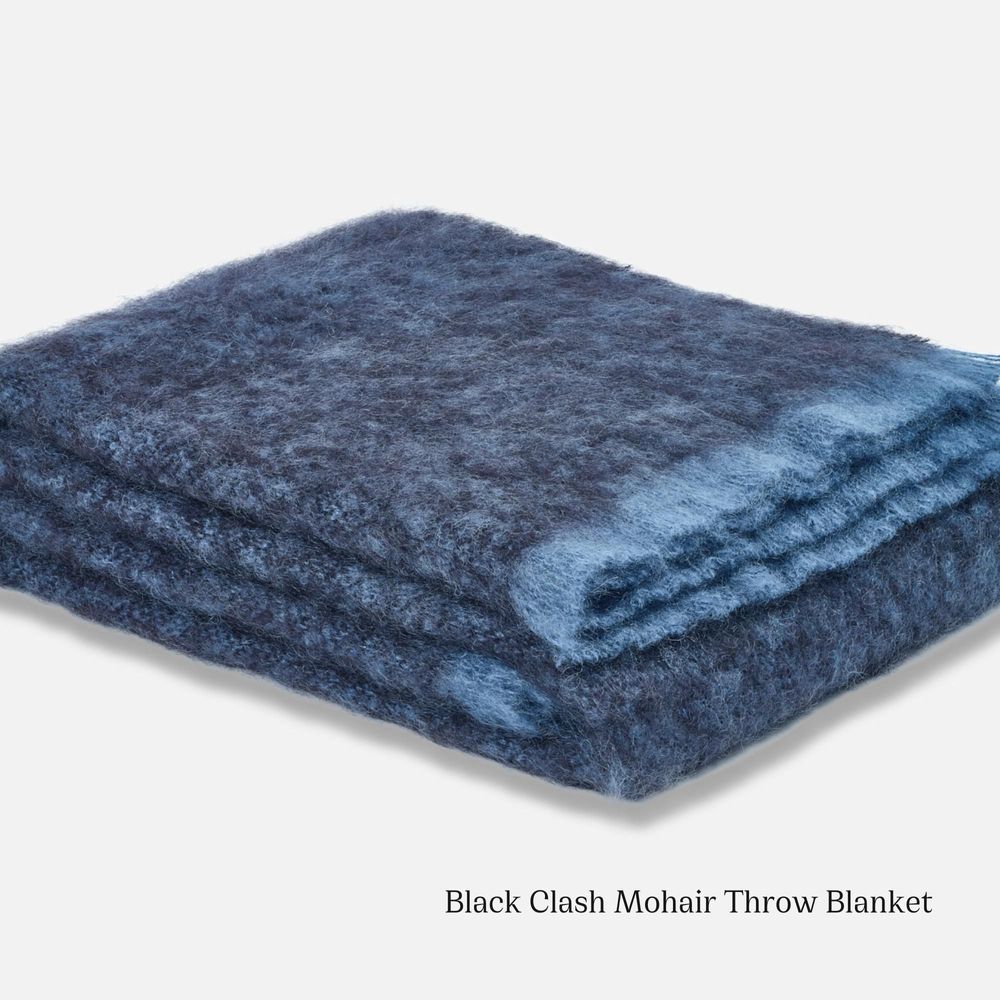 Plaids - Plaid en mohair Clash. - CUSHENDALE