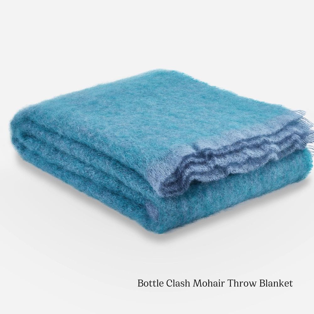 Plaids - Plaid en mohair Clash. - CUSHENDALE