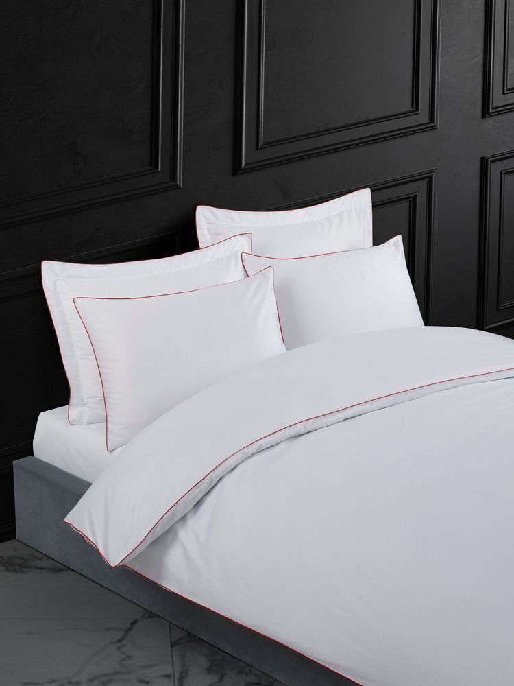Linge de lit - Housse de couette Burnt Orange Piping - ATELIER 99