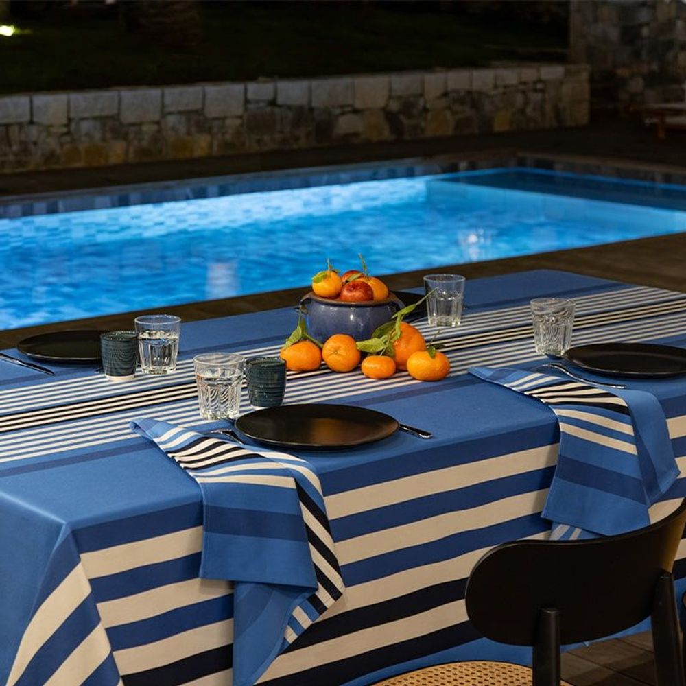 Table linen - Napkin Ainhoa Nautica - LA MAISON JEAN-VIER