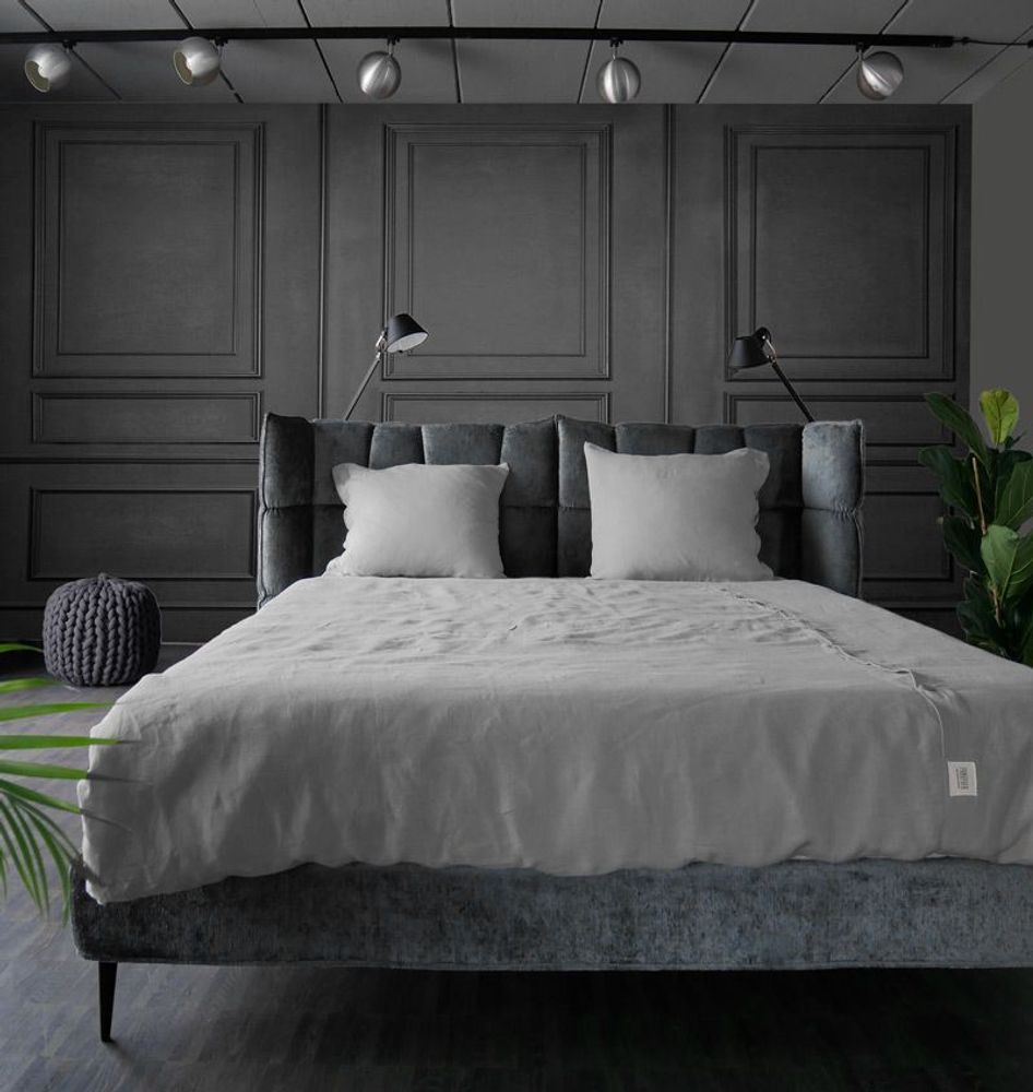 Bed linens - Linen waffle blanket - PANAPUFA