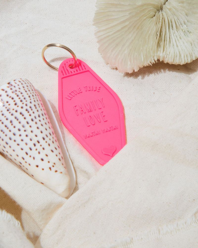 Objets design - Porte clef motel "Family love" - PANTAI PANTAI