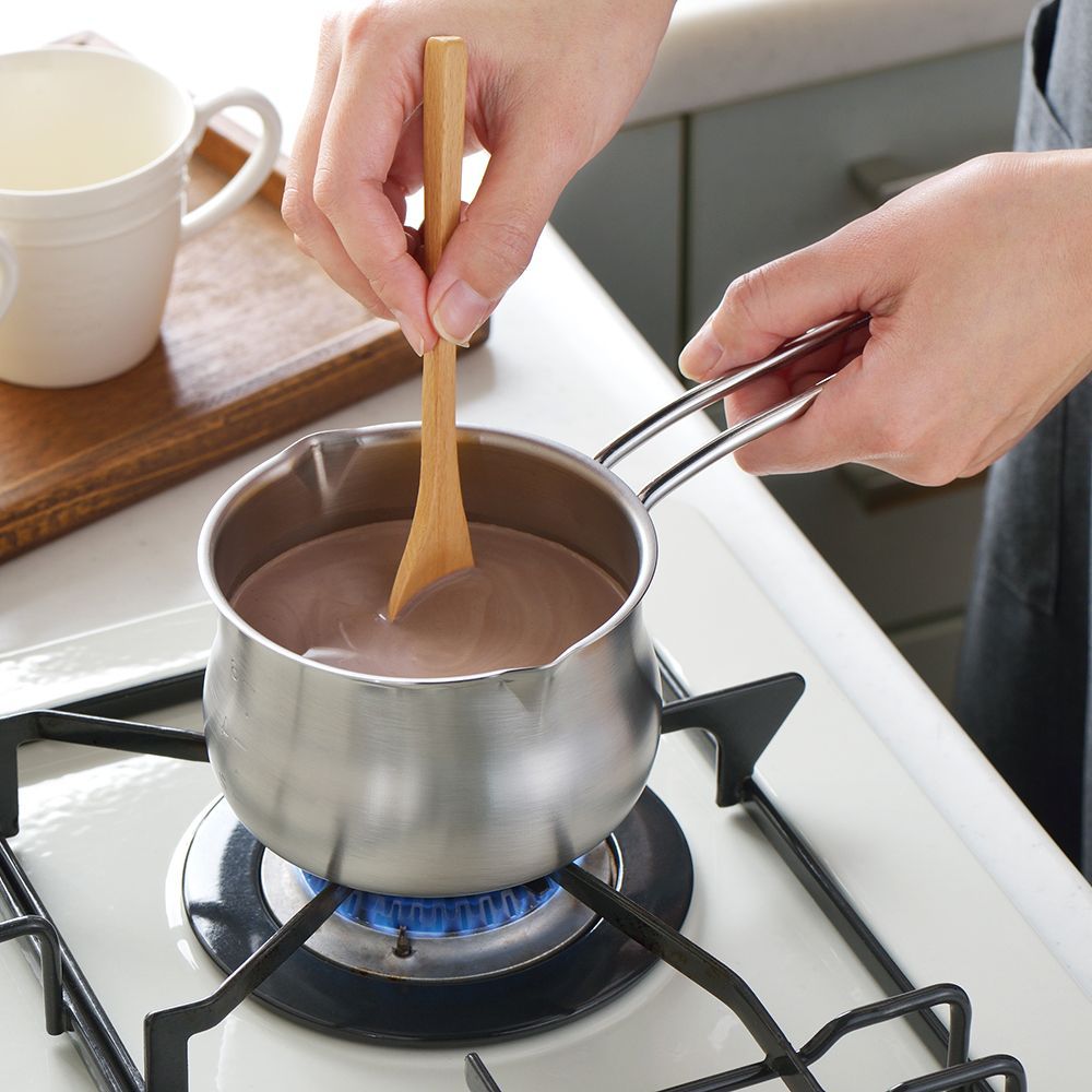 Casseroles - Casserole pour lait en acier inoxydable / YOSHIKAWA - ABINGPLUS