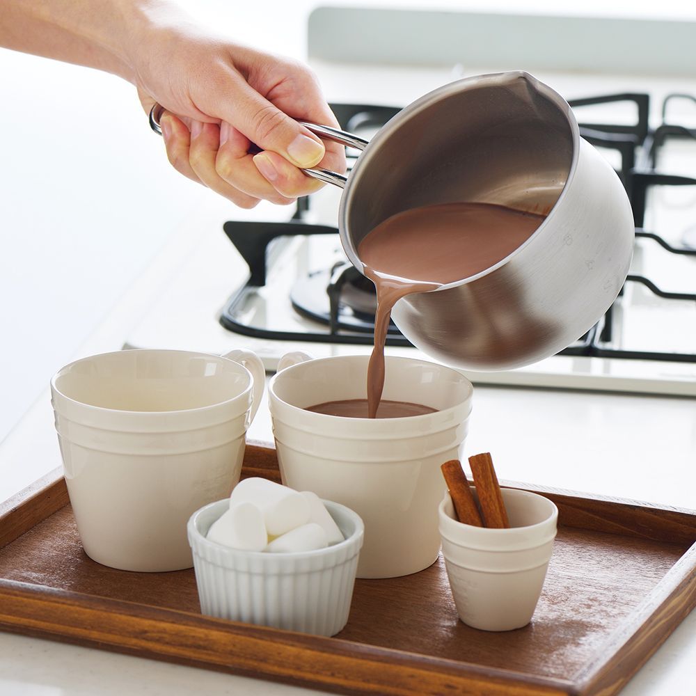 Casseroles - Casserole pour lait en acier inoxydable / YOSHIKAWA - ABINGPLUS