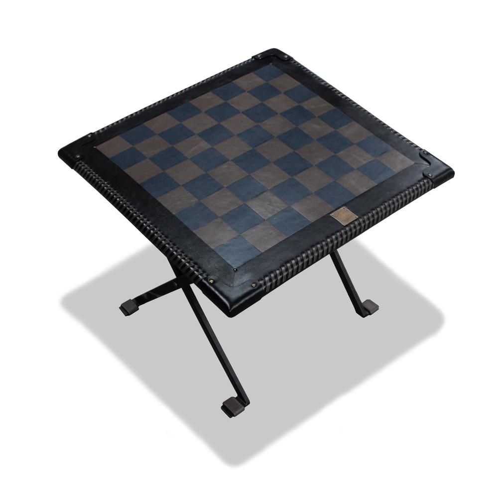 Autres tables  - TABLE D'APPOINT D'ÉCHECS BOHO - P&B VALISES