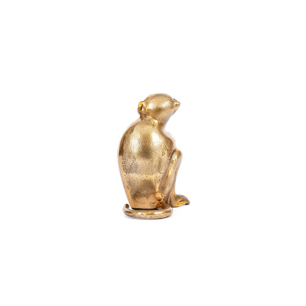Candlesticks and candle holders - The Monkey Candle Holder #1 - Brass - BAZAR BIZAR LIVING