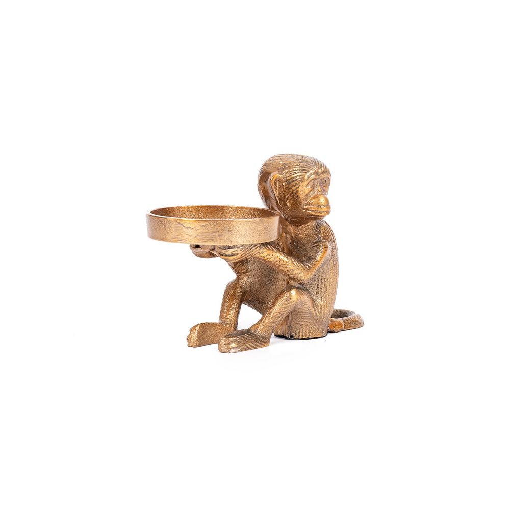 Bougeoirs et photophores  - Le Bougeoir Monkey #2 - Laiton - BAZAR BIZAR LIVING