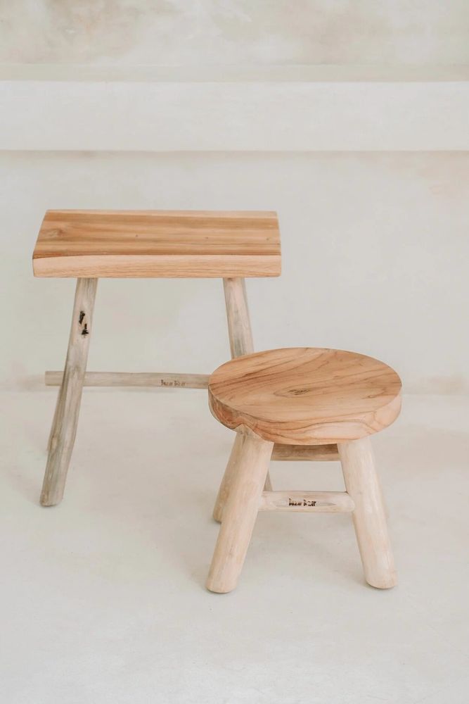 Tabourets - Le Tabouret Kedut - BAZAR BIZAR LIVING