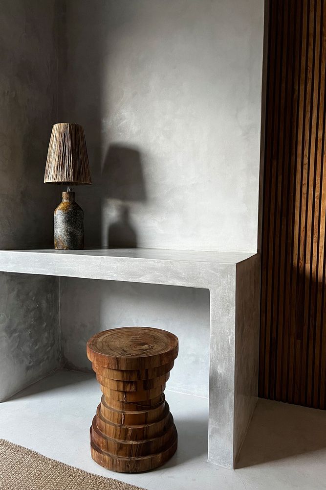 Tabourets - Le Tabouret Mazu - Naturel - BAZAR BIZAR LIVING