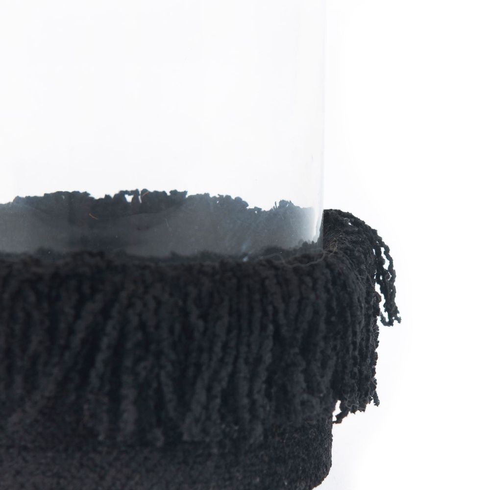 Bougeoirs et photophores  - Le Bougeoir Oh My Gee - Velours Noir - L - Lot de 2 - BAZAR BIZAR LIVING